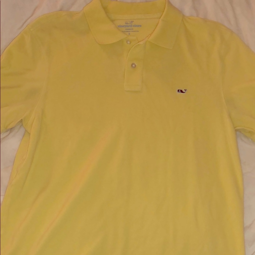 Yellow Vineyard Vines Polo